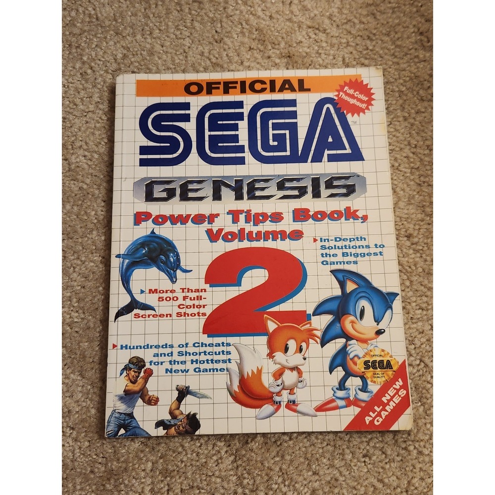 Official Sega Genesis Power Tips Book Volume 2 by Prima Staff and Neil West TPB